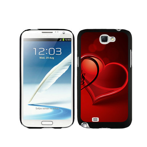 Valentine Heart Samsung Galaxy Note 2 Cases DOE | Women
